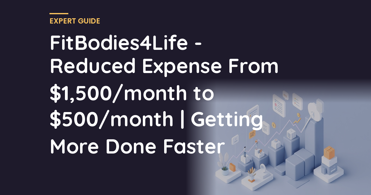 Fit Bodies 4 Life case study featured image
