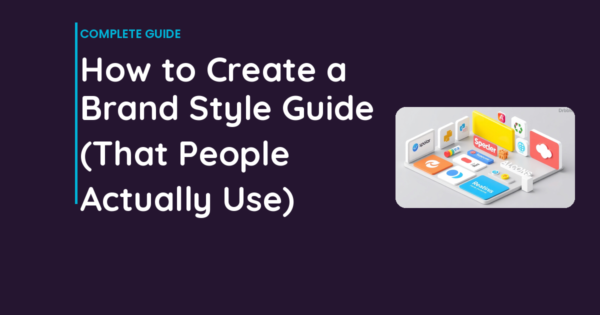 How to Create a Brand Style Guide (That People Actually Use)