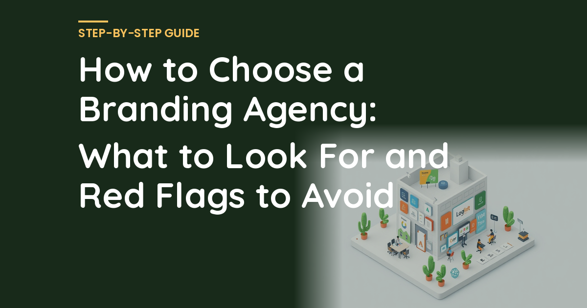 How to Choose a Branding Agency: What to Look For and Red Flags to Avoid