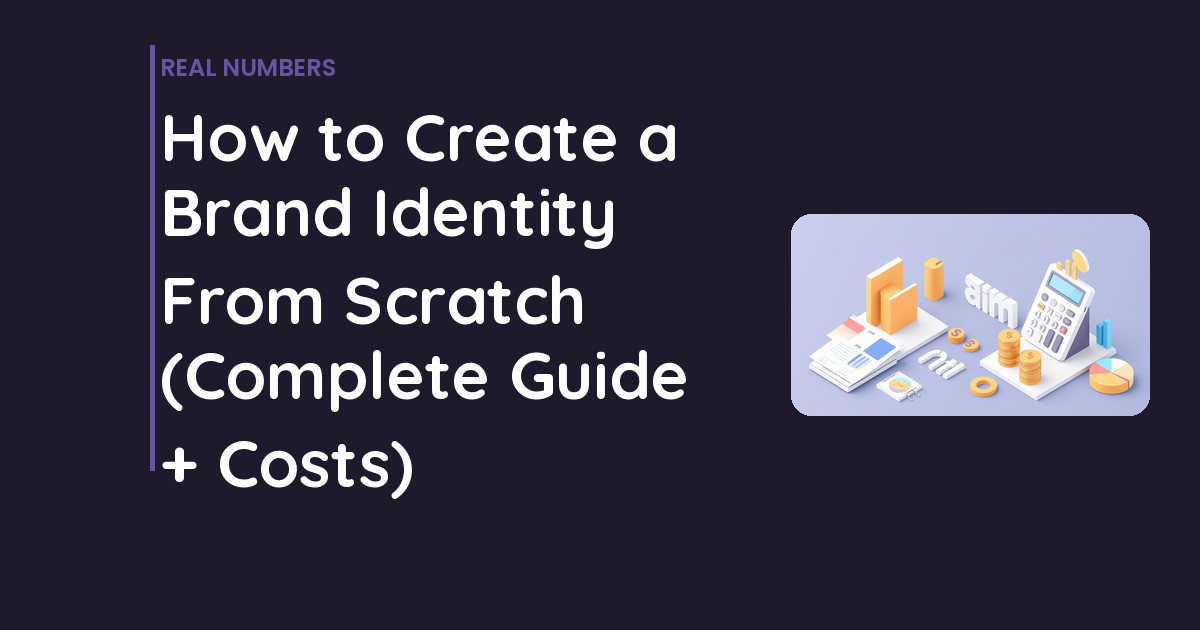 How to Create a Brand Identity From Scratch (Complete Guide + Costs)