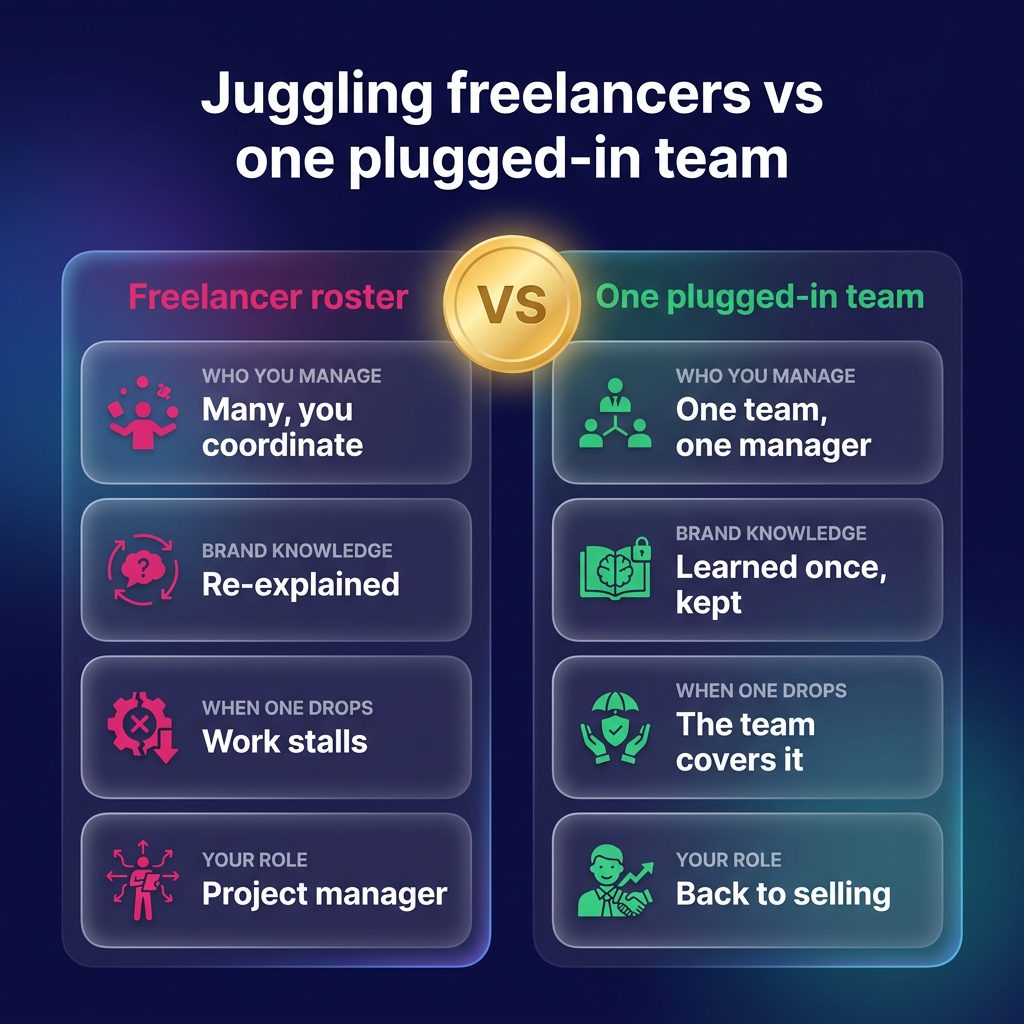 Comparison graphic